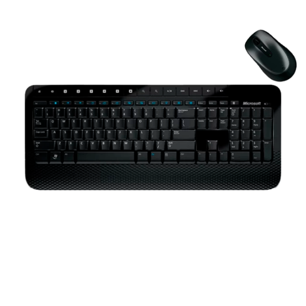 Клавиатура и Мышь Microsoft Desktop 2000 Беспроводные / Черный photo 2