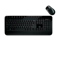 Tastatura & Mouse Microsoft Desktop 2000 Fără fir / Black photo 2