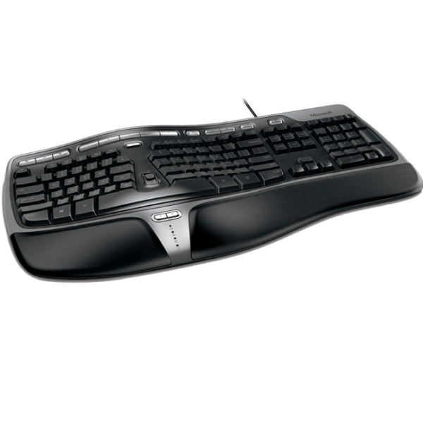 Tastatură Microsoft Natural Ergonomic 4000 Cu fir/ Black photo 2 Tastatură Microsoft Natural Ergonomic 4000 Cu fir/ Black photo 2