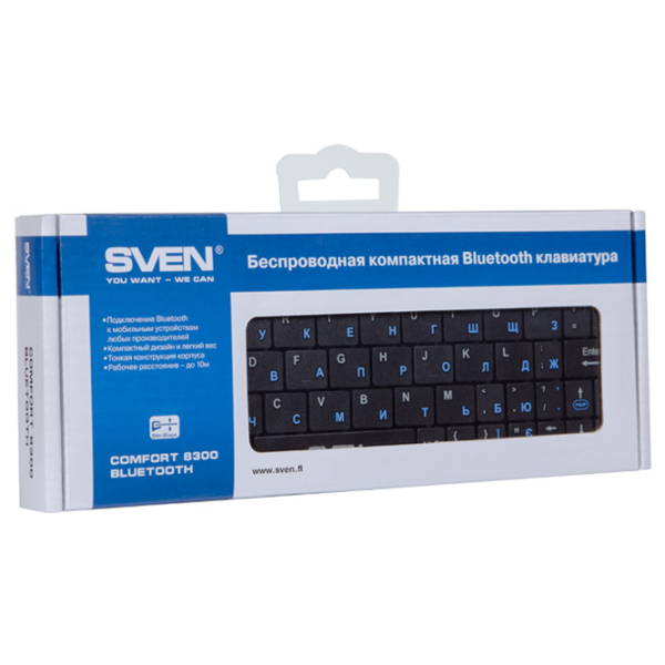 Tastatură Sven Comfort 8300 Fără fir/ Black photo 5