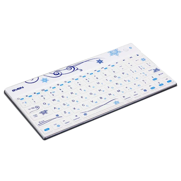 Tastatură Sven Comfort 8500 Fără fir/ White photo 2