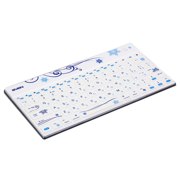 Tastatură Sven Comfort 8500 Fără fir/ White photo 2