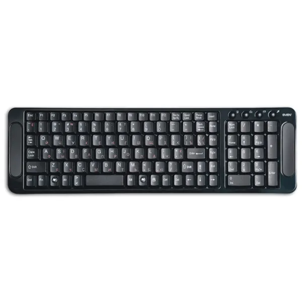 Tastatură Sven Comfort 4600 Fără fir / Black photo 3