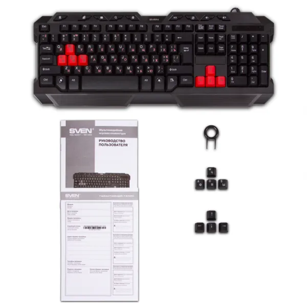 Tastatură Sven Gaming Challenge 9700 Cu fir / Black photo 6
