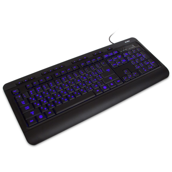 Клавиатура Sven Comfort 7600 EL Проводная / Черный photo 3