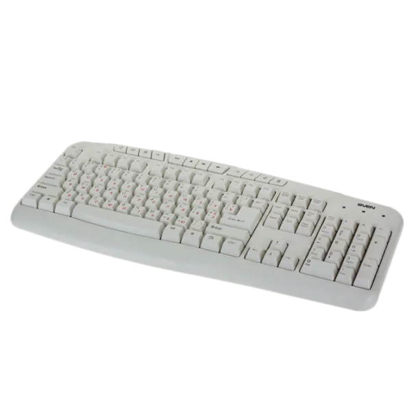 Tastatură Sven Comfort 3050 Cu fir/ White photo 2