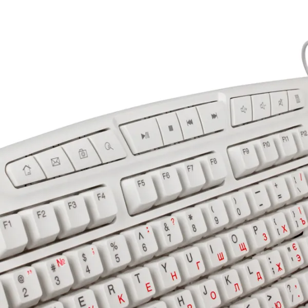 Tastatură Sven Comfort 3050 Cu fir/ White photo 3