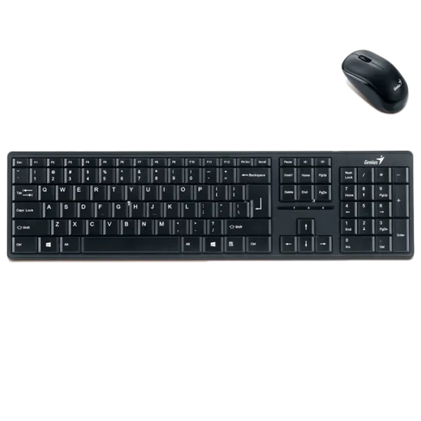 Клавиатура Genius SlimStar 8000ME Беспроводные/ Черный photo 2