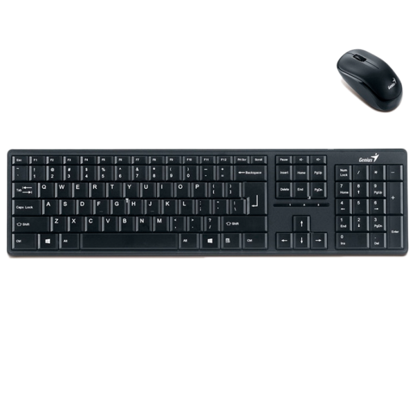 Клавиатура Genius SlimStar 8000ME Беспроводные/ Черный photo 2