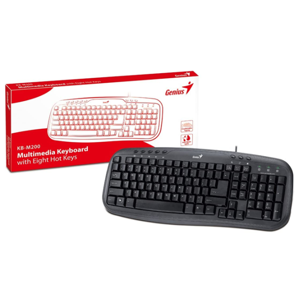 Клавиатура Genius KB-M200 Проводная/ Черный photo 7