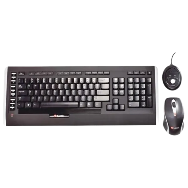 Набор Logitech Labtec 1200 Беспроводные / Черный photo 2