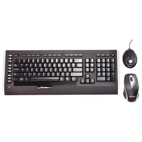 Набор Logitech Labtec 1200 Беспроводные / Черный photo 2