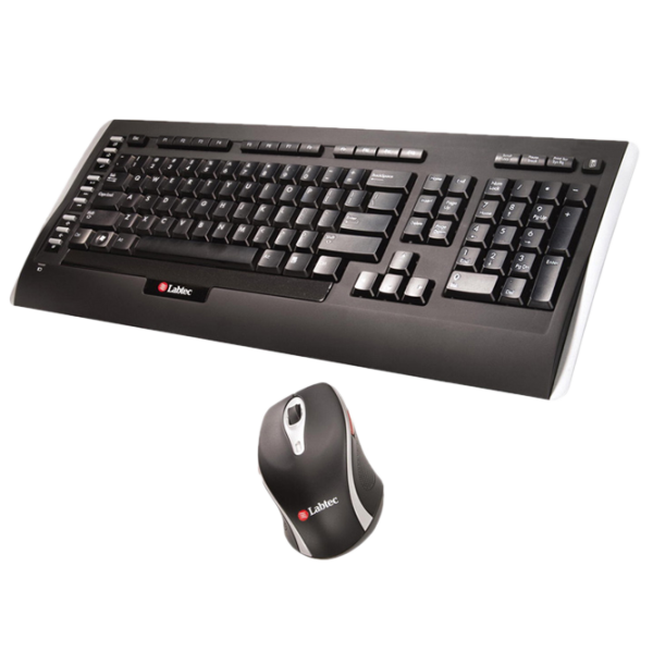 Набор Logitech Labtec 1200 Беспроводные / Черный photo 3