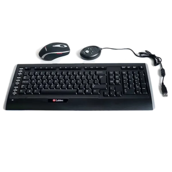 Набор Logitech Labtec 1200 Беспроводные / Черный photo 4