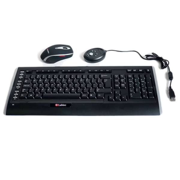 Набор Logitech Labtec 1200 Беспроводные / Черный photo 4