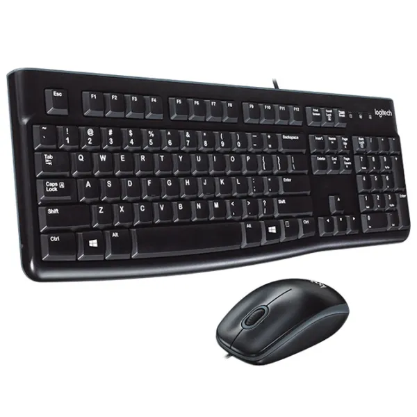 Клавиатура и Мышь Logitech Desktop MK120 Проводная/ Черный photo 2
