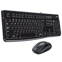 Клавиатура и Мышь Logitech Desktop MK120 Проводная/ Черный photo 2
