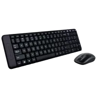 Tastatura & Mouse Logitech Desktop MK220 Fără fir / Black photo 3