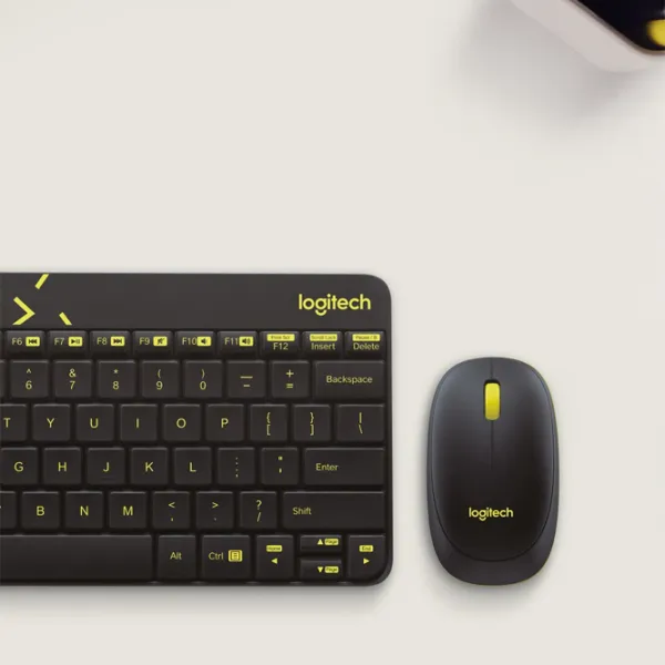 Клавиатура и Мышь Logitech Desktop MK240 Беспроводные / Черный photo 6