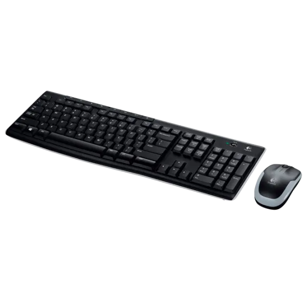 Клавиатура и Мышь Logitech Desktop MK270 Беспроводные / Черный photo 4