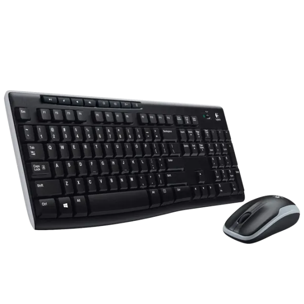 Клавиатура и Мышь Logitech Desktop MK270 Беспроводные / Черный photo 5