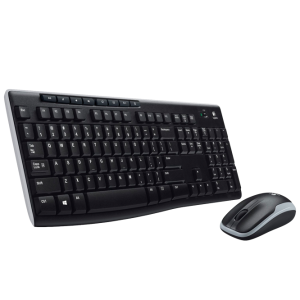 Клавиатура и Мышь Logitech Desktop MK270 Беспроводные / Черный photo 5