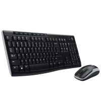 Tastatura & Mouse Logitech Desktop MK270 Fără fir / Black photo 5