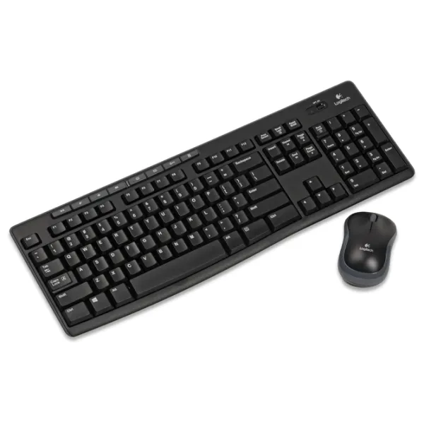 Клавиатура и Мышь Logitech Desktop MK270 Беспроводные / Черный photo 6