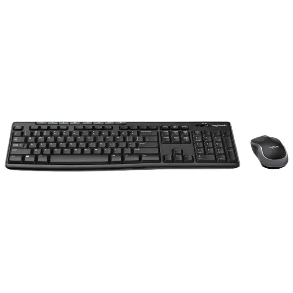 Клавиатура и Мышь Logitech Desktop MK270 Беспроводные / Черный photo 7