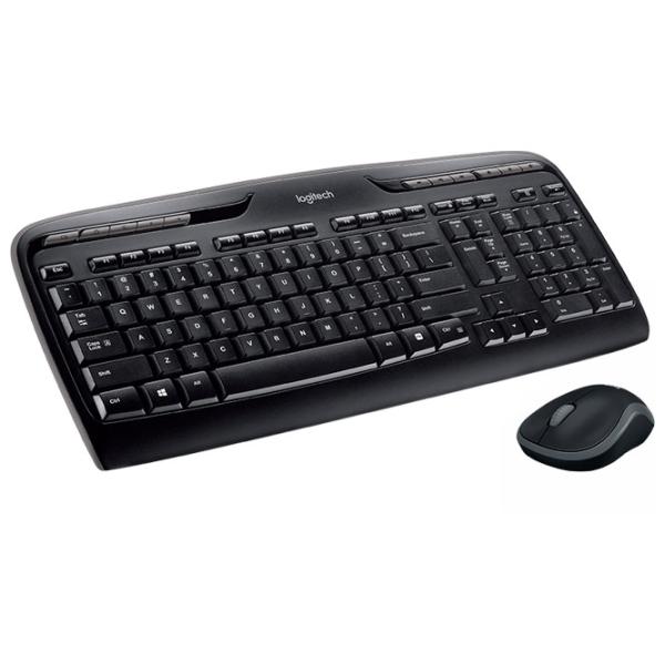 Клавиатура Logitech Desktop MK330 Беспроводные/ Черный photo 2