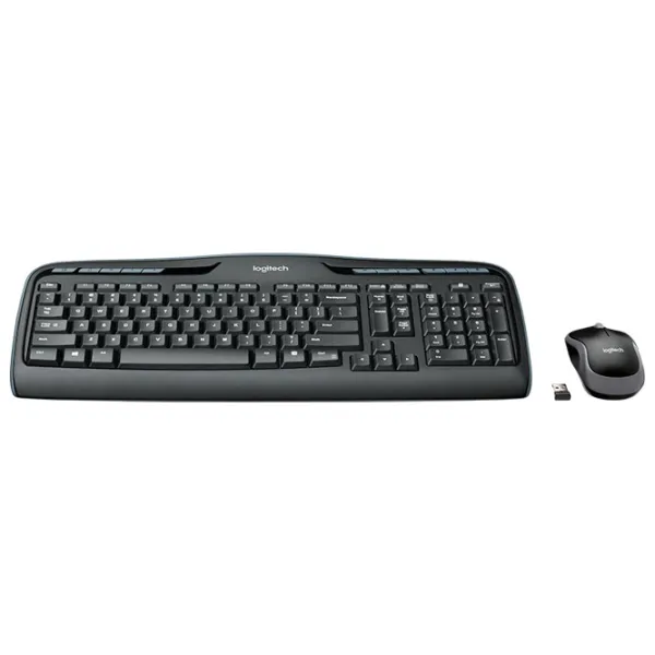 Клавиатура Logitech Desktop MK330 Беспроводные/ Черный photo 4