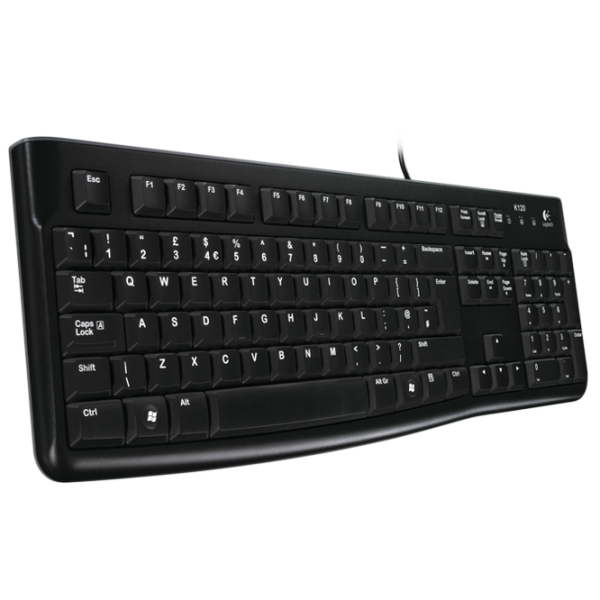 Клавиатура Logitech OEM K120 Проводная/ Черный photo 2