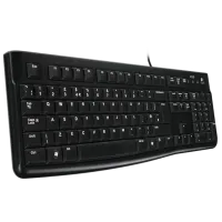 Клавиатура Logitech OEM K120 Проводная/ Черный photo 2