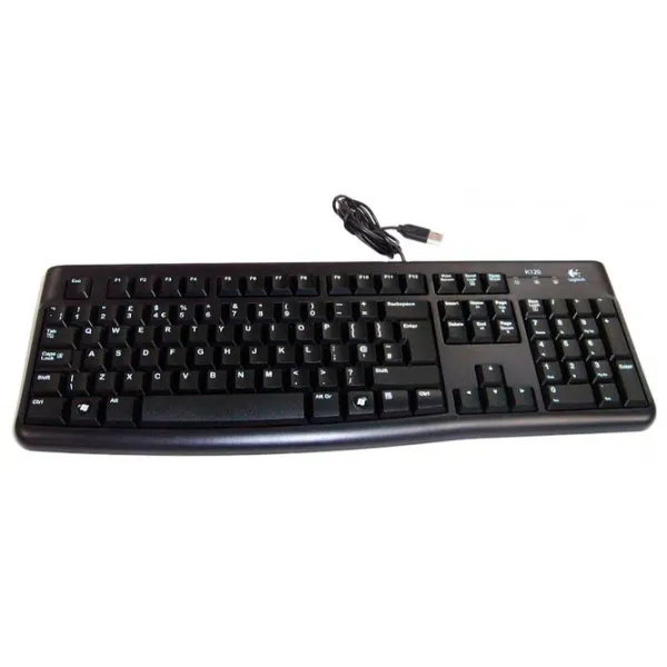 Клавиатура Logitech OEM K120 Проводная/ Черный photo 3