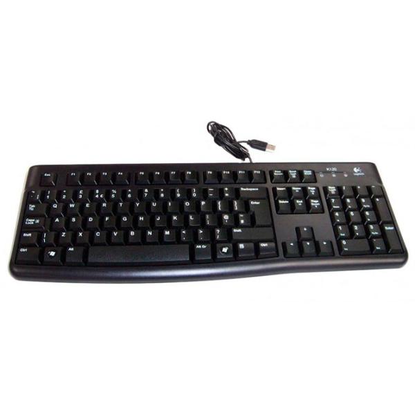 Клавиатура Logitech OEM K120 Проводная/ Черный photo 3