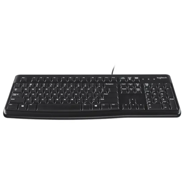 Tastatură Logitech K120 Cu fir/ Black photo 2 Tastatură Logitech K120 Cu fir/ Black photo 2
