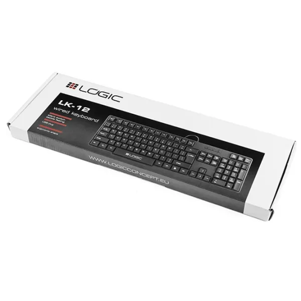 Tastatură Logic LK-12 Cu fir/ Black photo 5