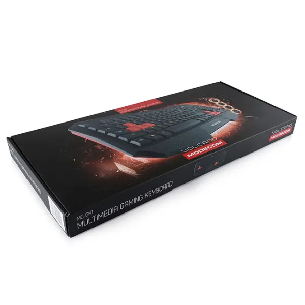 Tastatură Modecom Volcano MC-GK1 Cu fir/ Black photo 5