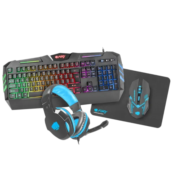 Tastatură Fury Thunderstreak Cu fir/ Black photo 2