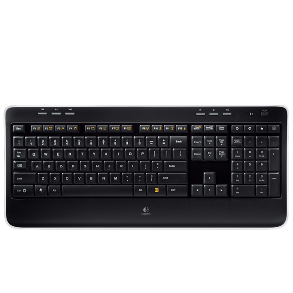 Клавиатура и Мышь Logitech Desktop MK520 Беспроводные / Черный photo 3
