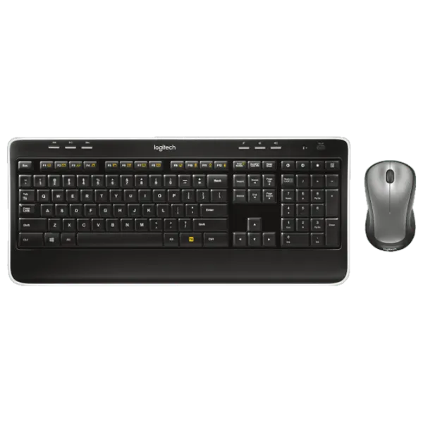 Клавиатура и Мышь Logitech Desktop MK520 Беспроводные / Черный photo 6