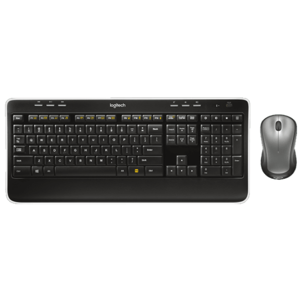 Клавиатура и Мышь Logitech Desktop MK520 Беспроводные / Черный photo 6
