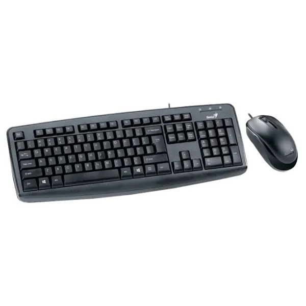 Tastatura & Mouse Genius KM-130 Cu fir / Black photo 2