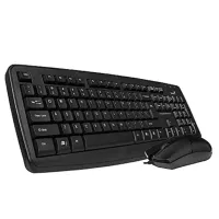 Tastatura & Mouse Genius KM-130 Cu fir / Black photo 4