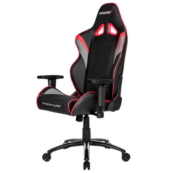 Игровое кресло AKRACING Overture Черный Красный photo 2