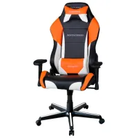 Scaun Gaming DXRacer Drifting Orange/ White Black photo 2