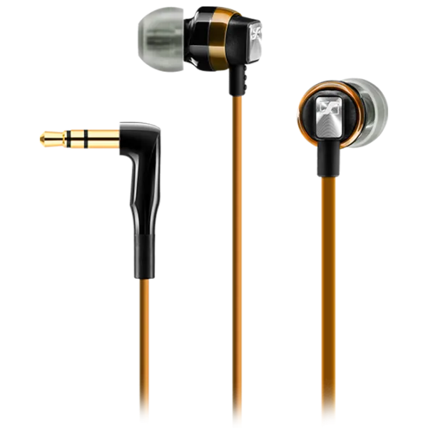 Căști Sennheiser CX 1.00 Black Orange Cu fir/ Personal photo 2 Căști Sennheiser CX 1.00 Black Orange Cu fir/ Personal photo 2