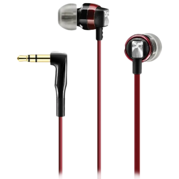 Căști Sennheiser CX 1.00 Black Red Cu fir/ Personal photo 2