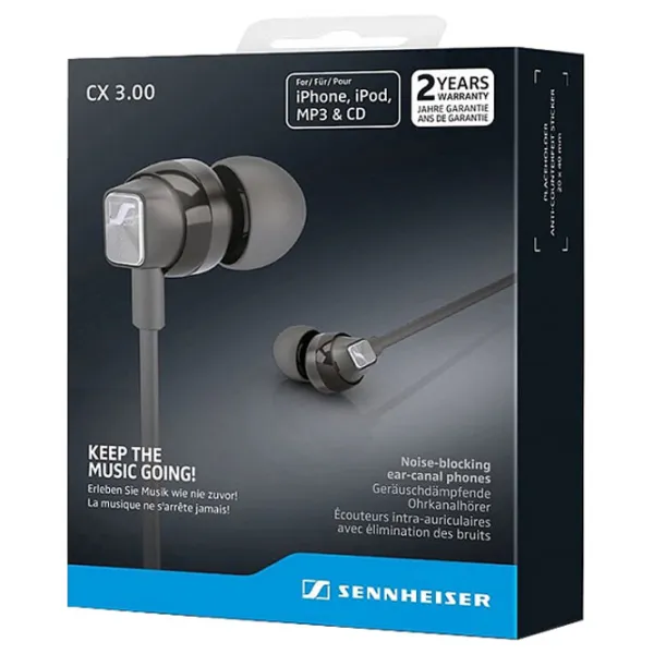 Наушники Sennheiser CX 3.00 Серый Черный Проводная/ Персональный photo 5