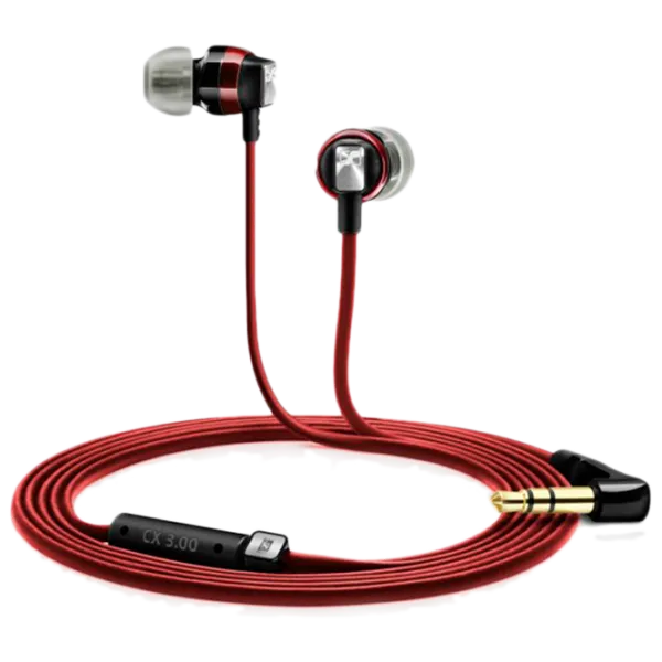 Наушники Sennheiser CX 3.00 Черный Красный Проводная/ Персональный photo 4